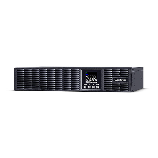CYBER POWER UPS ONLINE OLS1000ERT2UA LCD COLOR 1000VA/900W R/T 2U OUTPUT 8x [OLS1000ERT2UA]