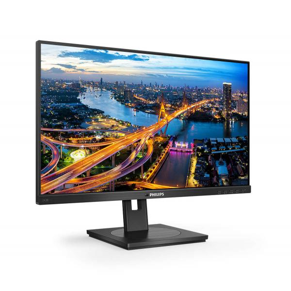 Philips B-Line - 24 inch - Full HD IPS LED Monitor - 1920x1080 - USB-C Dock - Pivot / HAS / RJ45 [243B1/00]