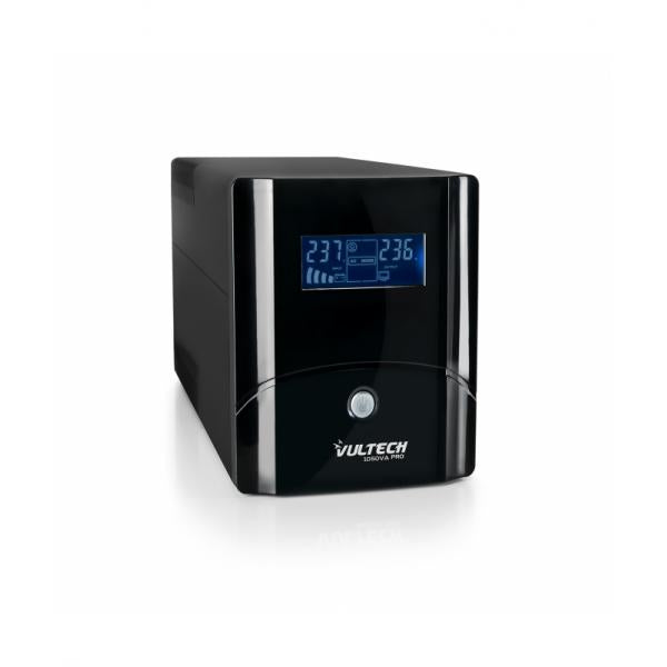 VULTECH UPS 1050VA GRUPPO DI CONTINUITA LINE INTERACTIVE CON LCD [UPS1050VA-PRO]