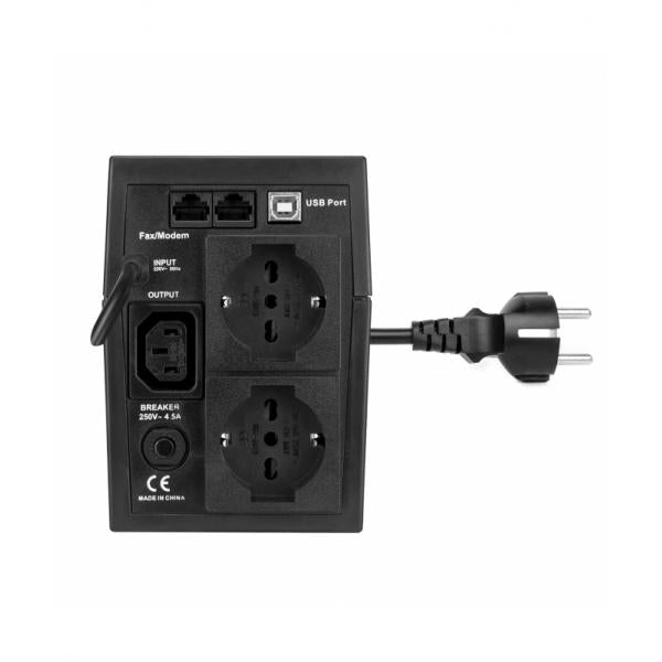 VULTECH UPS 1050VA GRUPPO DI CONTINUITA LINE INTERACTIVE CON LCD [UPS1050VA-PRO]