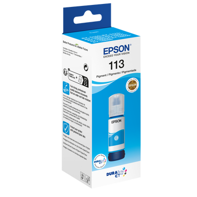 EPSON CARTUCCIA 113 ECOTANK CIANO BOTTLE STANDARD [C13T06B240]
