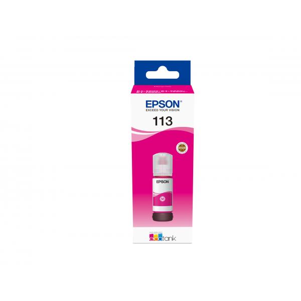EPSON CARTUCCIA 113 ECOTANK MAGENTA BOTTLE STANDARD [C13T06B340]