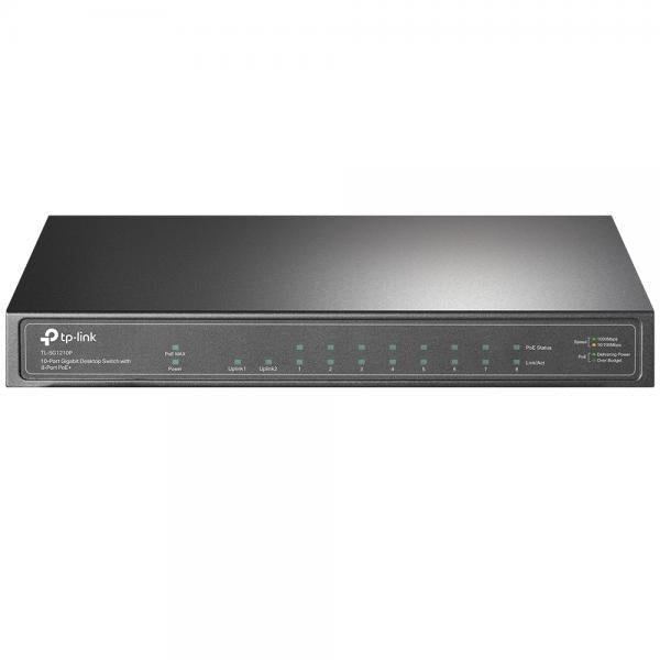 SWITCH 9 GIGABIT 1SFP POE 63W [TL-SG1210P]