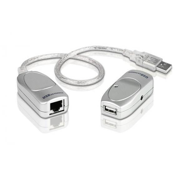 ATEN RJ45 USB Extender, Local Unit to Remote Up To 60 meter [UCE60-AT]