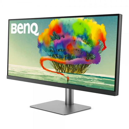 BenQ PD3420Q Monitor PC 86,4 cm (34") 3440 x 1440 Pixel Quad HD LED Grigio [PD3420Q]