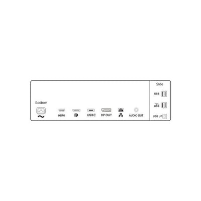 Philips P-Line - 34 inch Curved - UltraWide Quad HD VA LED Monitor - 3440x1440 - USB-C Dock - HAS / RJ45 / Webcam [346P1CRH/00]