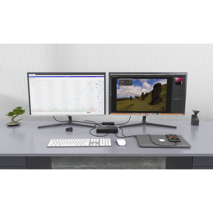 i-tec Thunderbolt3/USB-C Dual DisplayPort 4K Docking Station + Power Delivery 85W [TB3CDUALDPDOCKPDIT] - ITPartners