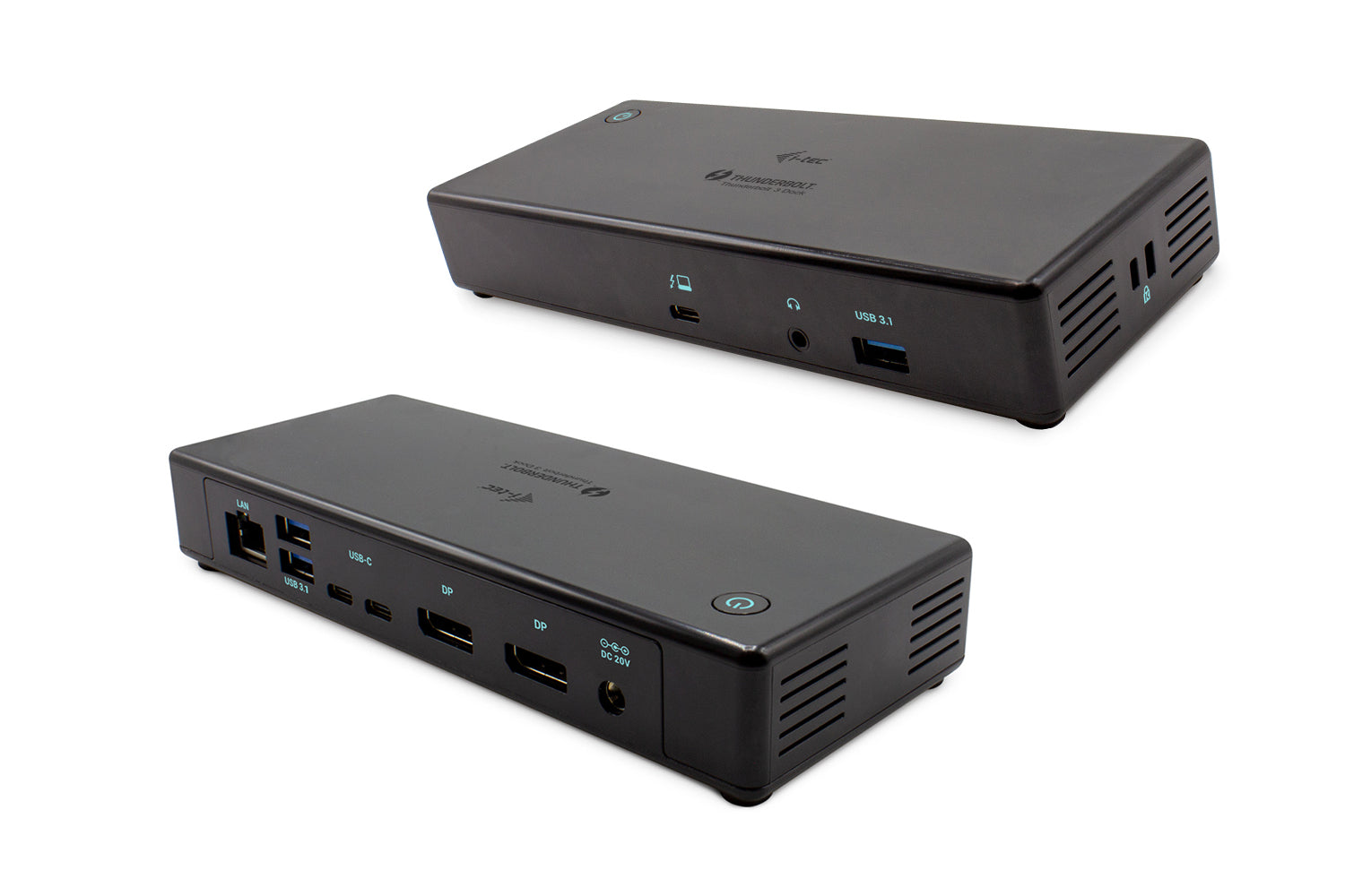 i-tec Thunderbolt3/USB-C Dual DisplayPort 4K Docking Station + Power Delivery 85W [TB3CDUALDPDOCKPDIT] - ITPartners