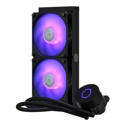 Cooler Master MasterLiquid ML240L V2 RGB Processore Raffreddatore di liquidi tutto in uno 12 cm Nero 1 pz [MLW-D24M-A18PC-R2] - ITPartners