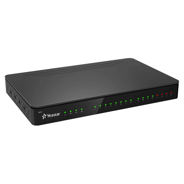 Yeastar S412 - 20 utenti e 8 chiamate concorrenti, 8 porte FXS integrate [S412]