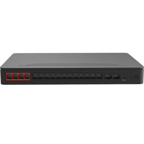 Yeastar S412 - 20 utenti e 8 chiamate concorrenti, 8 porte FXS integrate [S412]