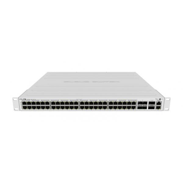 MikroTik, switch with 48 x 1G RJ45 ports and 4 x 10G SFP+ ports [CRS354-48P-4S+2Q+RM]