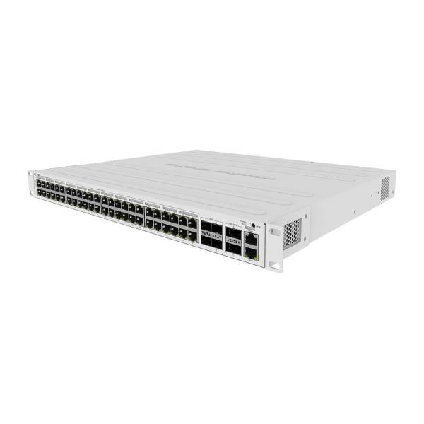 MikroTik, CRS418-8P-8G-2S+RM, switch managed 8 x 1Gb PoE, 8 x 1Gb , 2 x SFP+, quad-core 2,2GHz ARM CPU. [CRS418-8P-8G-2S+RM]