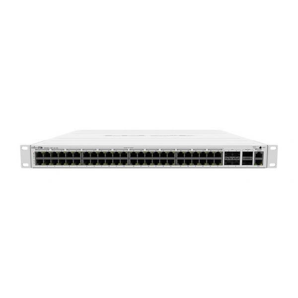 MikroTik, switch with 48 x 1G RJ45 ports and 4 x 10G SFP+ ports [CRS354-48P-4S+2Q+RM]
