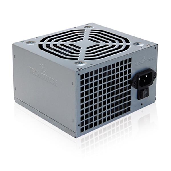 Alimentatore per Office PC ATX Free Silent 500 W, Ventola 12 cm, 2 x SATA, 1 x 24 Poli, 1 x 12 V, 4+4 Poli, 2 x Molex, 1 x Floppy - Single Box [FAL506FS12B]