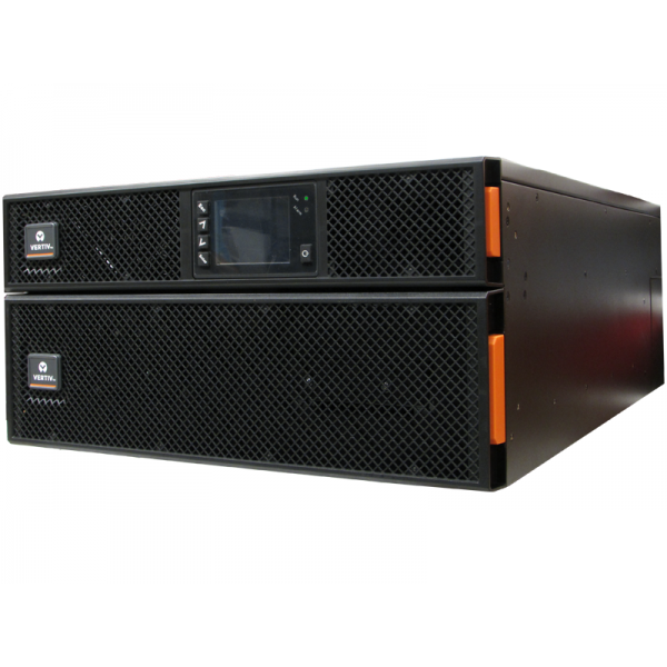 Vertiv Liebert UPS GXT5 - 10 kVA / 10 kW, 230 V  Rack/tower online, garanzia online di 3 anni, con kit di montaggio in rack fisso, scheda di rete RDU101 (GXT5-10KIRT5UXLN) [GXT5-10KIRT5UXLN]