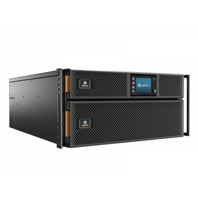 Vertiv Liebert UPS GXT5 - 10 kVA / 10 kW, 230 V  Rack/tower online, garanzia online di 3 anni, con kit di montaggio in rack fisso, scheda di rete RDU101 (GXT5-10KIRT5UXLN) [GXT5-10KIRT5UXLN]