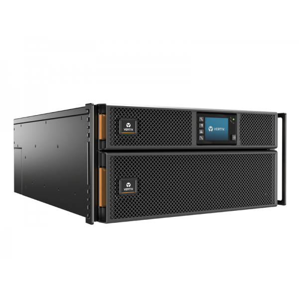 Vertiv Liebert UPS GXT5 - 10 kVA / 10 kW, 230 V  Rack/tower online, garanzia online di 3 anni, con kit di montaggio in rack fisso, scheda di rete RDU101 (GXT5-10KIRT5UXLN) [GXT5-10KIRT5UXLN]
