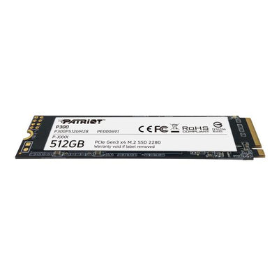 PATRIOT SSD INTERNO P300 512GB M.2 PCIE R/W 1700/1200 GEN 3X4 [P300P512GM28]