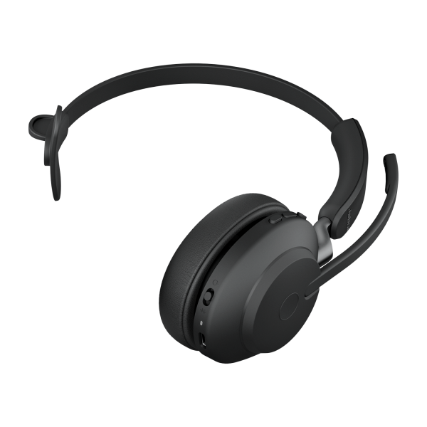 Jabra Evolve2 65 Mono MS, with charging base [26599-899-989]