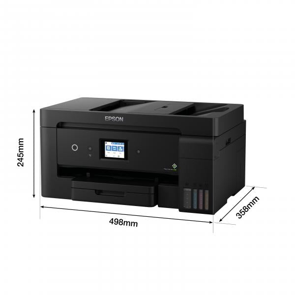 EPSON MULTIFUNZIONE INK A3 COLORE, ECOTANK ET-15000, 24PPM, ADF, FRONTE/RETRO, USB/LAN/WIFI - 4 IN 1 [C11CH96401]