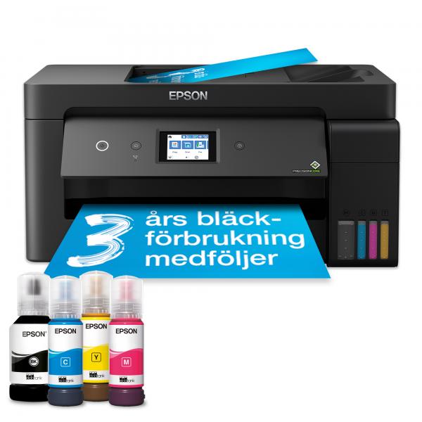 EPSON MULTIFUNZIONE INK A3 COLORE, ECOTANK ET-15000, 24PPM, ADF, FRONTE/RETRO, USB/LAN/WIFI - 4 IN 1 [C11CH96401]