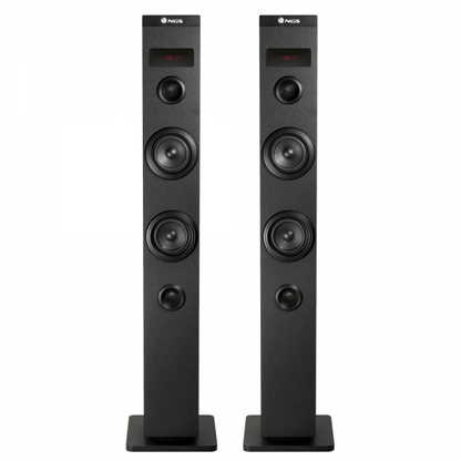 NGS ALTOPARLANTE 50W BLUETOOTH 2 TORRI USB RADIO FM AUX [SKYCHARM]