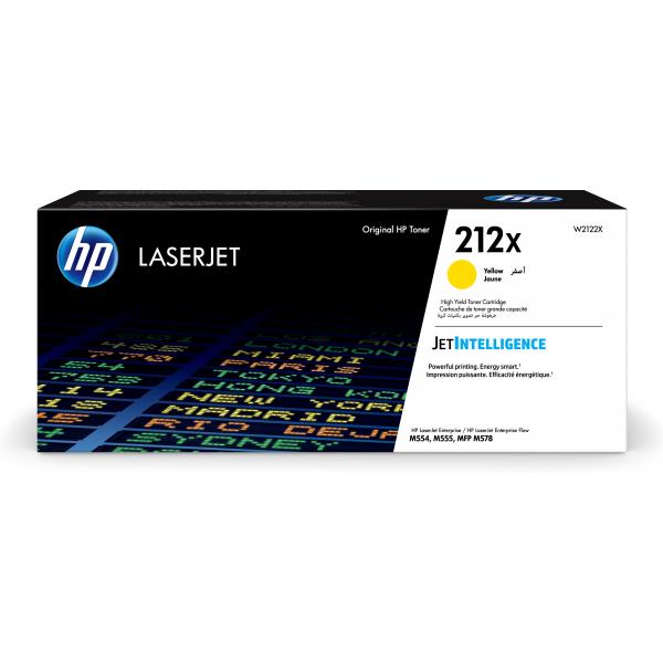 HP TONER GIALLO 212X, 10.000 PAG [W2122X]