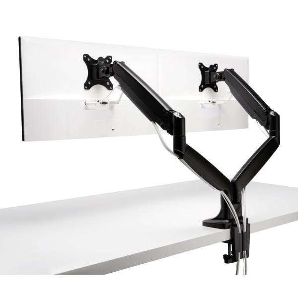 Kensington Braccio per doppio monitor ad altezza regolabile one-touch SmartFit [K59601WW]