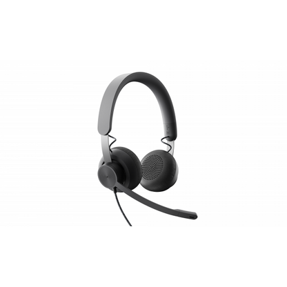 Logitech 981-000875 cuffia e auricolare Cablato A Padiglione Musica e Chiamate USB tipo-C Grafite [981-000875]