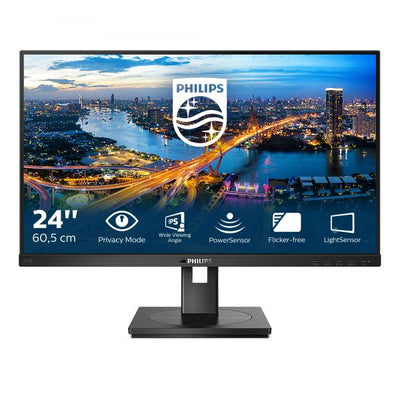 PHILIPS MONITOR 23,8 LED IPS 16:9 FHD 4MS 350 CDM VGA/DVI/DP/HDMI PRIVACY MODE PIVOT MULTIMEDIALE [242B1V]