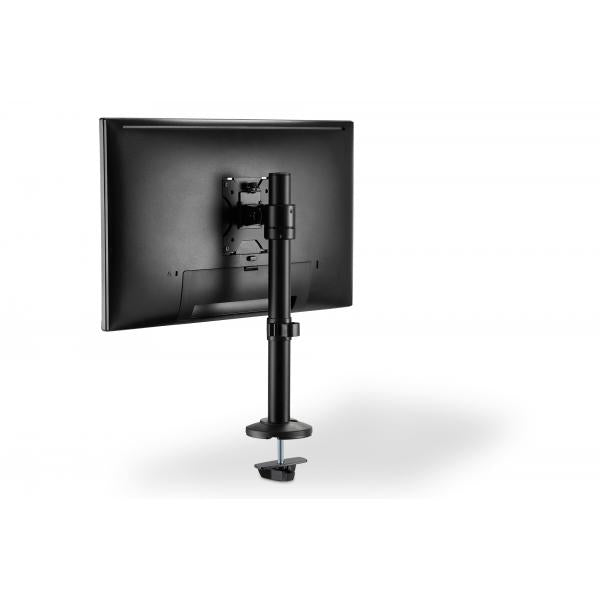 Digitus Single Monitor Pole Mount 15-32inch - Max Weight 8 kg - Black [DA-90397]