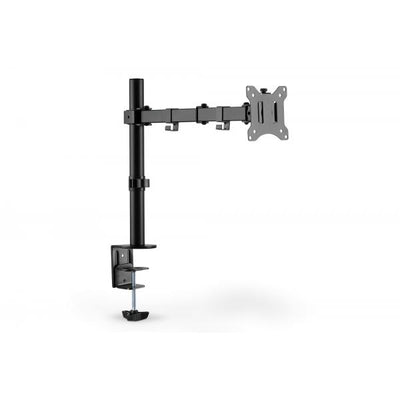 Digitus Single Monitor Clamp Mount 15-32inch - Max Weight 8 kg - Black [DA-90399]