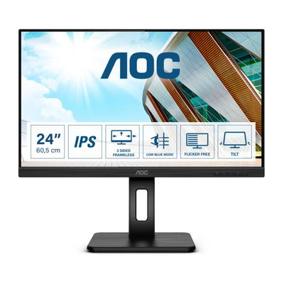 Aoc P2 Series - 24 inch - Quad HD IPS LED Monitor - 2560x1440 - Pivot - HAS [Q24P2Q]