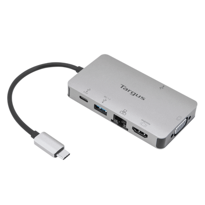 Targus Universal USB-C DP Alt Mode Single Video 4K HDMI/VGA Docking Station with 100W PD Pass-Thru [DOCK419EUZ]