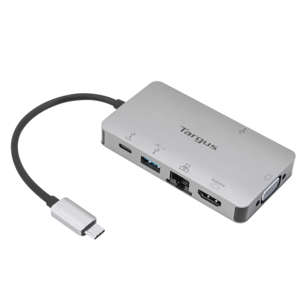 Targus Universal USB-C DP Alt Mode Single Video 4K HDMI/VGA Docking Station with 100W PD Pass-Thru [DOCK419EUZ]