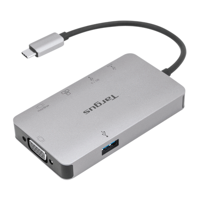Targus Universal USB-C DP Alt Mode Single Video 4K HDMI/VGA Docking Station with 100W PD Pass-Thru [DOCK419EUZ]