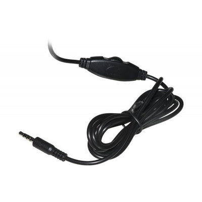 LINK CUFFIA CON MICROFONO ORIENTABILE, CONNETTORE 1 X 3,5 MM E CONTROLLO VOLUME [LKHS03]