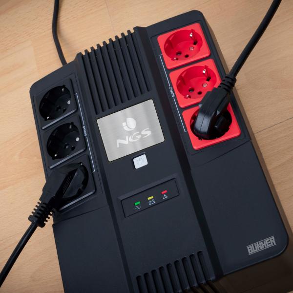 NGS UPS FORTRESS BUNKER OFF LINE 360W AVR 3 PROTECTED OUTPUT [FORTRESSBUNKER]