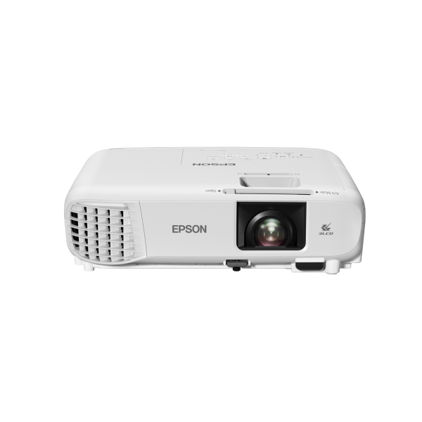 Epson EB-W49 projector 3800 ANSI lumens 3LCD WXGA (1280x800) Desktop projector White [V11H983040]