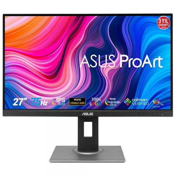 ASUS MONITOR 27 LED IPS WQHD 16:9 5MS 350 CDM DVI/DP/HDMI, PIVOT, MULTIMEDIALE, PROART DISPLAY, 100 sRGB, 100 REC.709, CALMAN VERIFIED - 3 ANNI GAR. [PA278QV]
