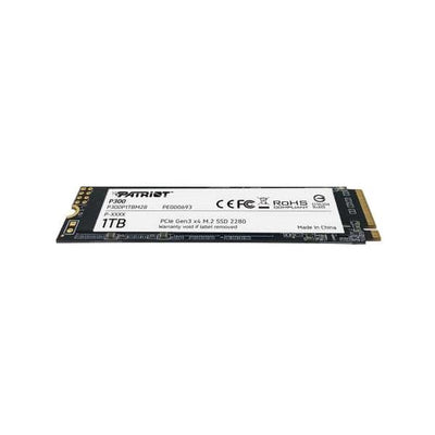 PATRIOT SSD INTERNO P300 1TB M.2 PCIE R/W 2100/1650 GEN 3X4 [P300P1TBM28]