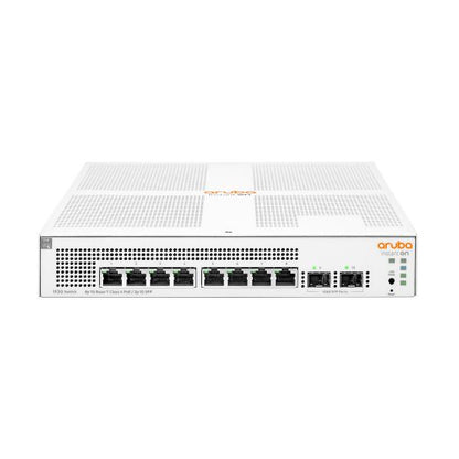 HPE NETWORKING INSTANT ON SWITCH 8P GIGABIT CL4 POE 2P SFP 124W 1930 [JL681A]