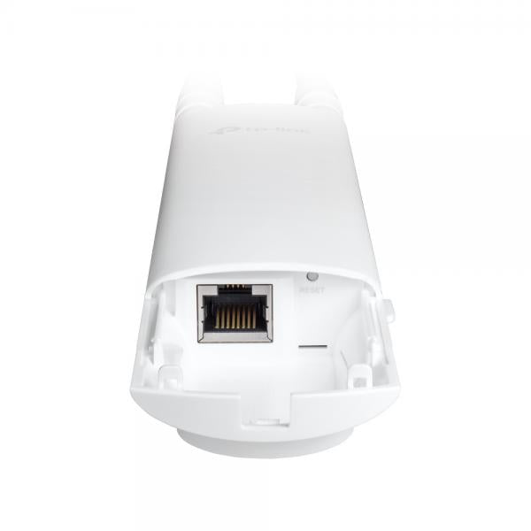 TP-Link - EAP225-Outdoor - AC1200 Dual Band Outdoor Access Point, Qualcomm, 867Mbps at 5GHz + 300Mbps at 2.4GHz, 1 Gigabit LAN, 802.3af PoE and Passive PoE, 2 External Antennas, IP65 Weatherproof, MU- [EAP225-Outdoor]