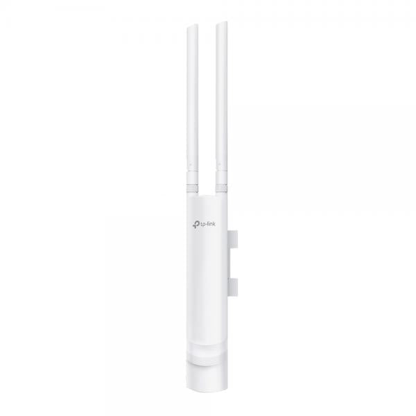 TP-Link - EAP225-Outdoor - AC1200 Dual Band Outdoor Access Point, Qualcomm, 867Mbps at 5GHz + 300Mbps at 2.4GHz, 1 Gigabit LAN, 802.3af PoE and Passive PoE, 2 External Antennas, IP65 Weatherproof, MU- [EAP225-Outdoor]