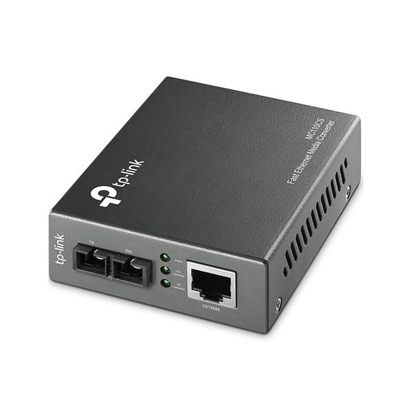 TP-Link Omada MC110CS convertitore multimediale di rete 100 Mbit/s 1310 nm Modalità singola Nero [MC110CS]