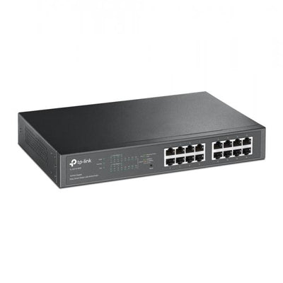 Tp-link SWITCH - TL-SG1016PE - 16 Port - Managed - Gigabit Ethernet - Power over Ethernet (PoE) - 110Watt - Rack Mountable [TL-SG1016PE]