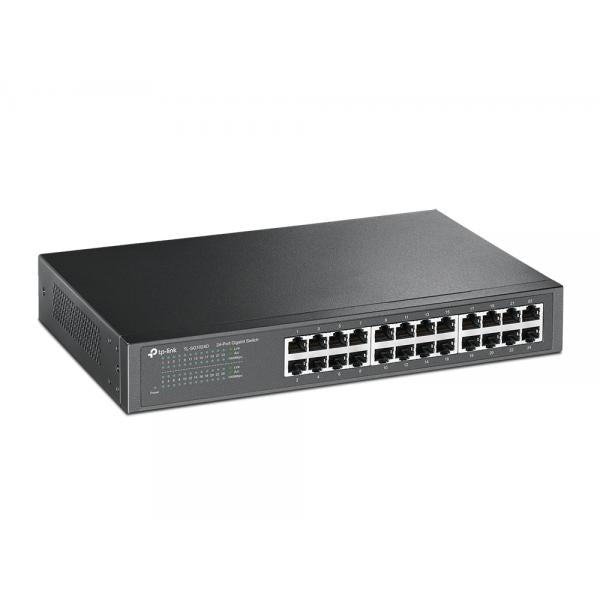 Tp-link SWITCH - TL-SG1024D - 24 Port - Unmanaged - Gig Ethernet - Rack Moutable [TL-SG1024D]
