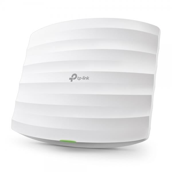 TP-Link - EAP225 - AC1350 Wireless Dual Band Gigabit Ceiling Mount Access Point, Qualcomm, 300Mbps at 2.4GHz + 867Mbps at 5GHz, 802.11a/b/g/n/ac, 1 Gigabit LAN, 802.3af PoE+Passive POE Supported, Cent [EAP225]