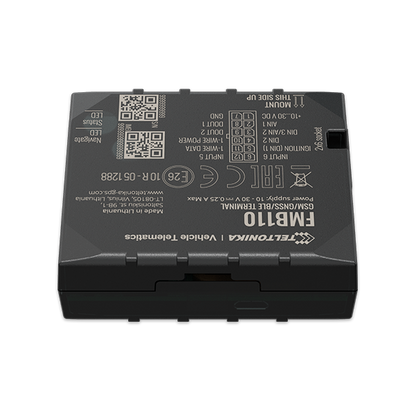 Teltonika FMB110  internal high gain GNSS and GSM antennas no battery with Bluetooth - Promo fino ad esaurimento scorte [FMB110]